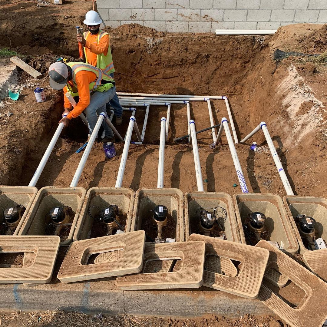 wet and dry underground utilities