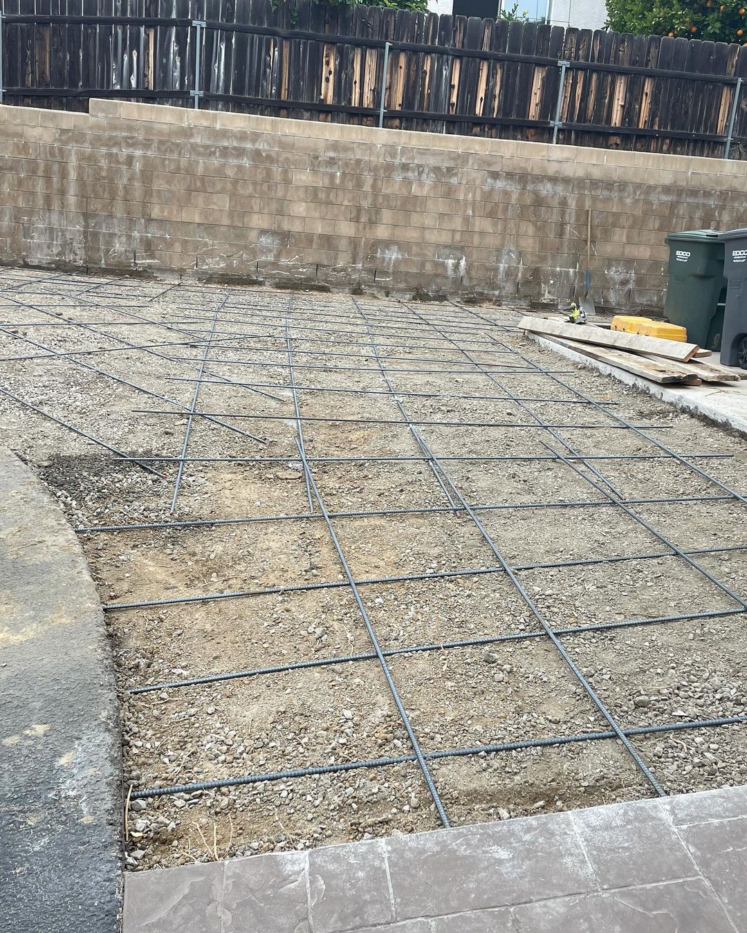 concrete installation service